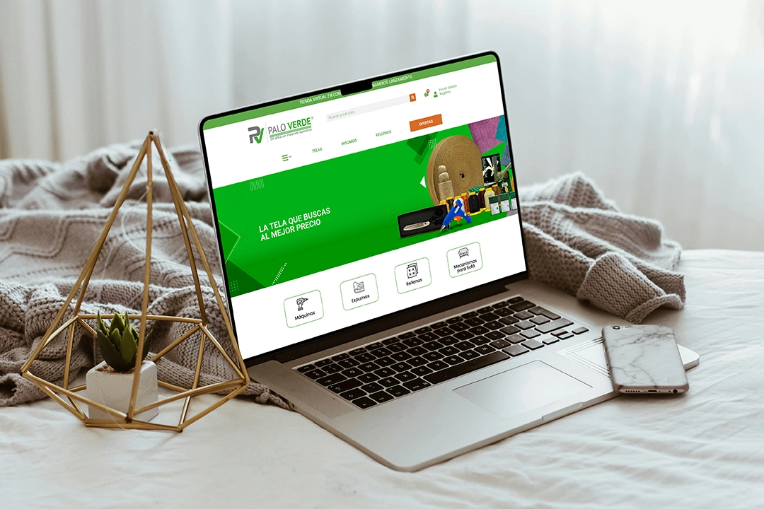 Free MacBook Pro Lying on Bed Mockup copia