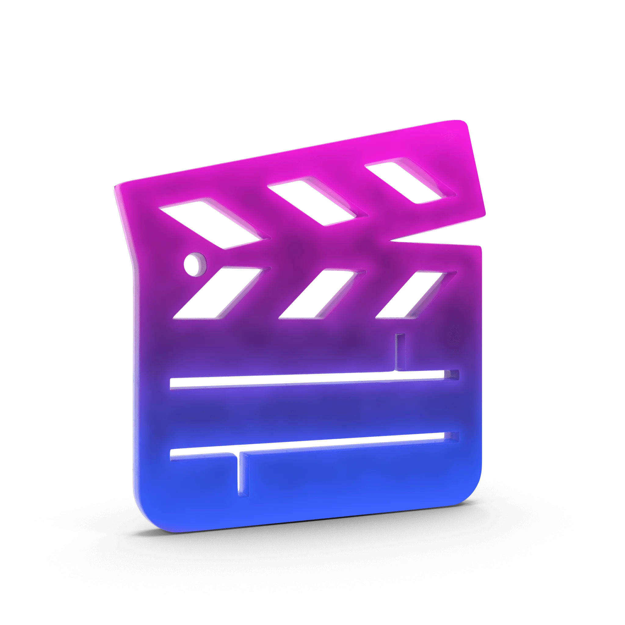 Clapper Board Logo Icon.I16.2k